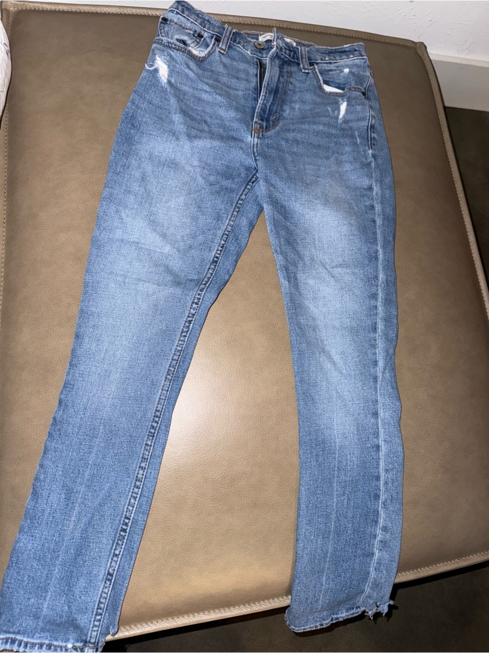 Abercrombie & Fitch high rise skinny jeans